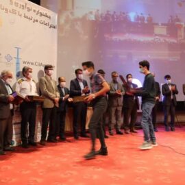 با حمایت مجتمع مس سرچشمه رفسنجان اختتامیه جشنواره ملی نوآوری و اختراعات مرتبط با کرونا در رفسنجان برگزار شد
