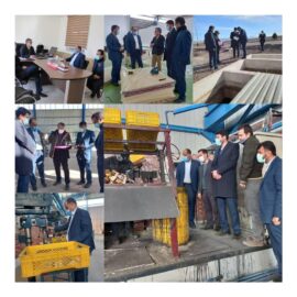 ⬅️چهارمین سه‌شنبه‌های صنعتی منطقه ویژه اقتصادی رفسنجان با سرکشی مدیرعامل منطقه از سه واحد تولیدی برگزار شد.